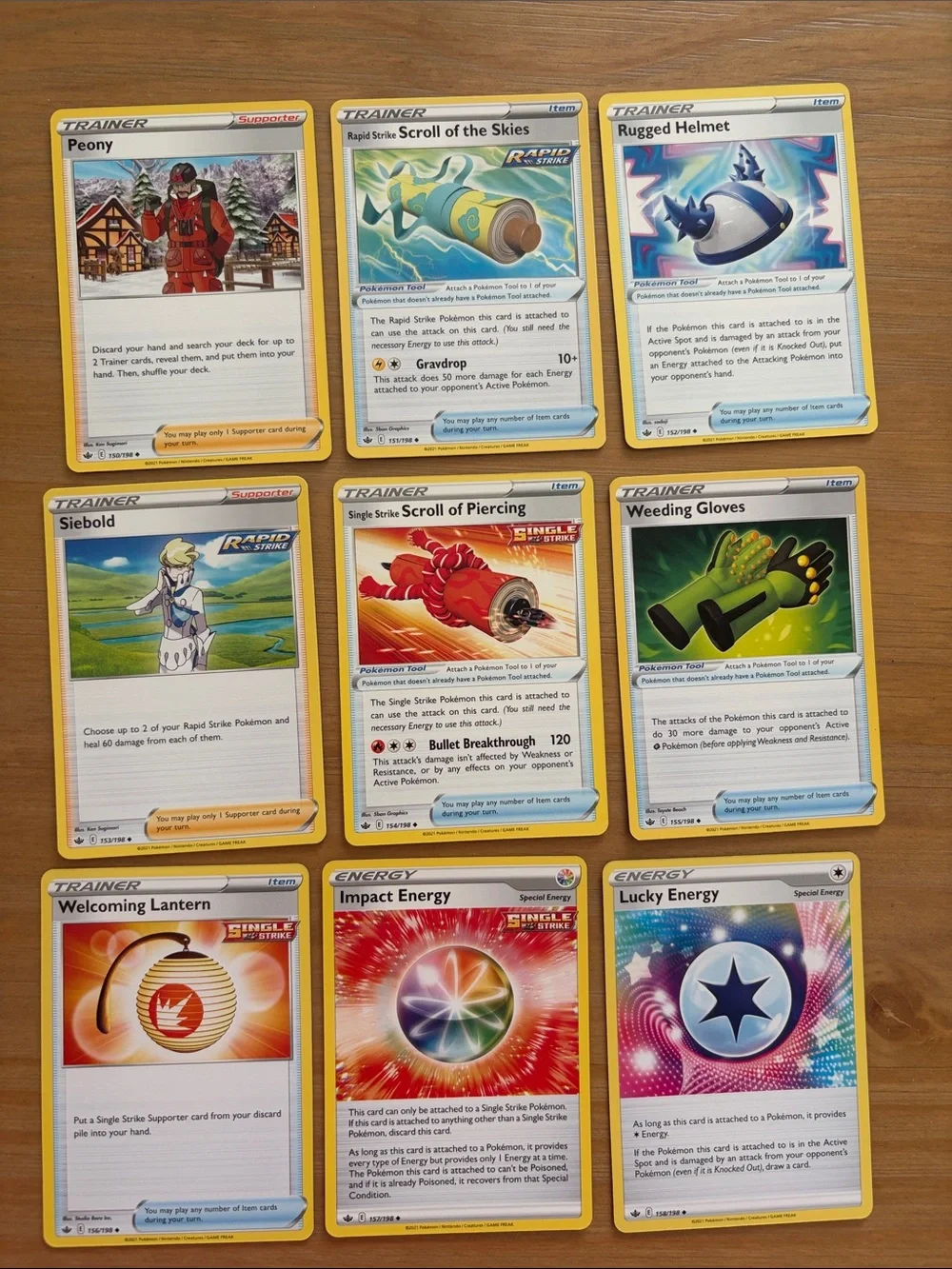Chilling Reign Lot | 76 Unique Cards | Binder Starter Collection